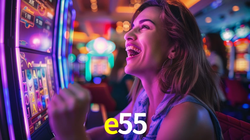 Sinta a adrenalina dos jogos de cassino com e55
